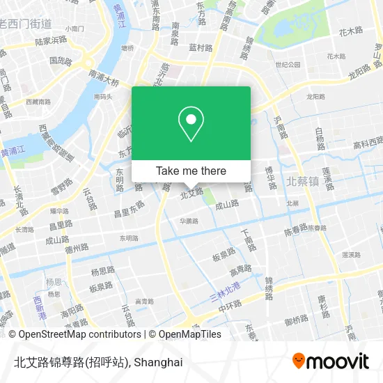 北艾路锦尊路(招呼站) map