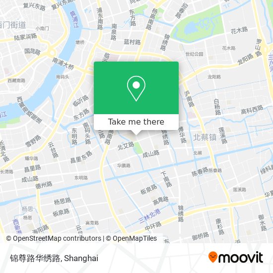 锦尊路华绣路 map