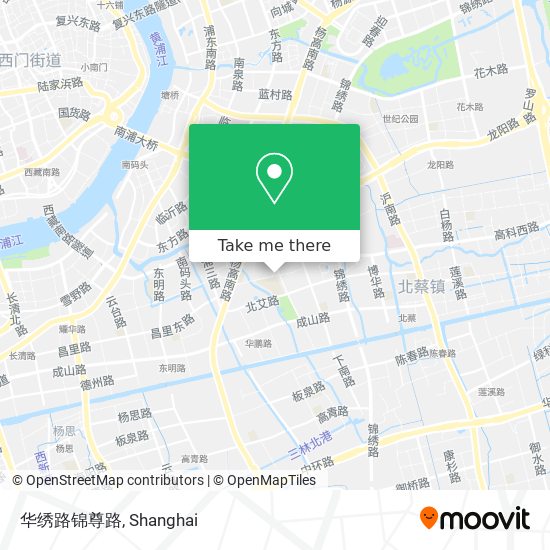 华绣路锦尊路 map