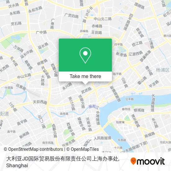 大利亚JD国际贸易股份有限责任公司上海办事处 map