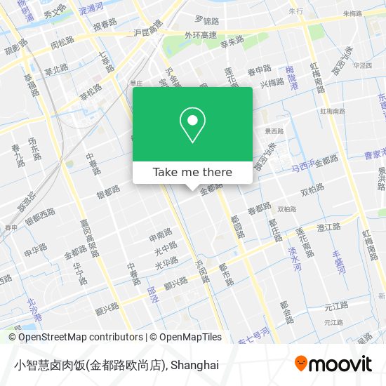 小智慧卤肉饭(金都路欧尚店) map