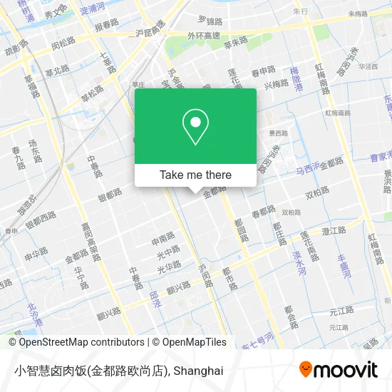 小智慧卤肉饭(金都路欧尚店) map