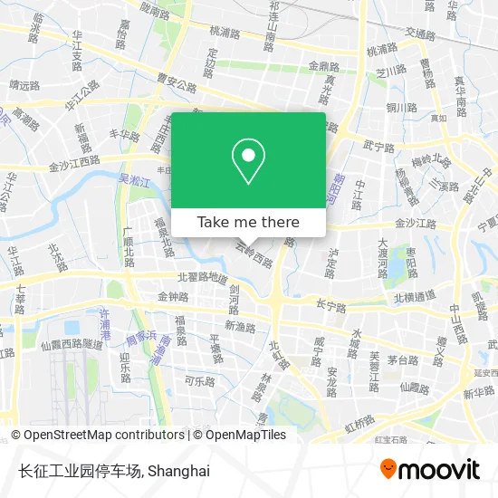 长征工业园停车场 map