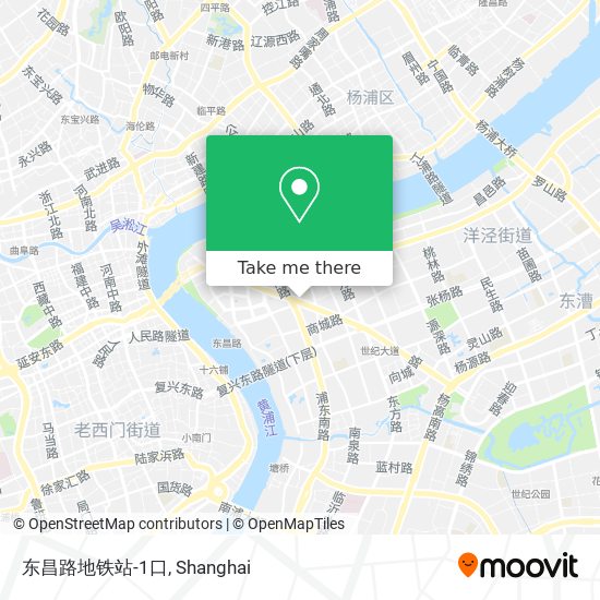 东昌路地铁站-1口 map