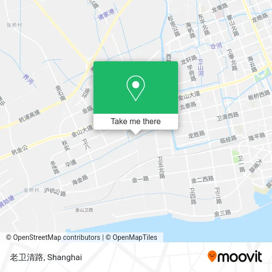老卫清路 map