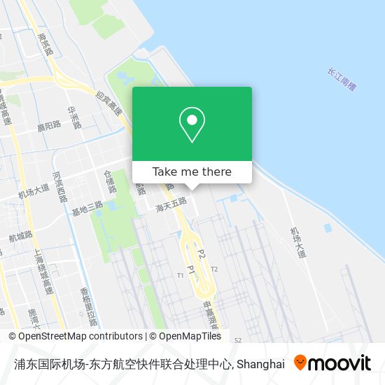 浦东国际机场-东方航空快件联合处理中心 map