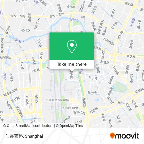 仙霞西路 map