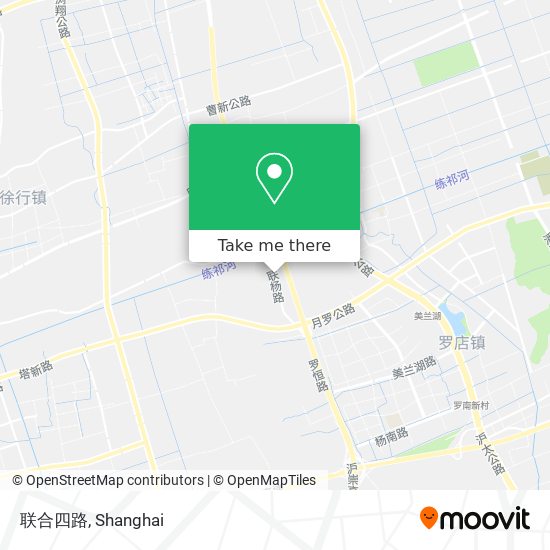 联合四路 map