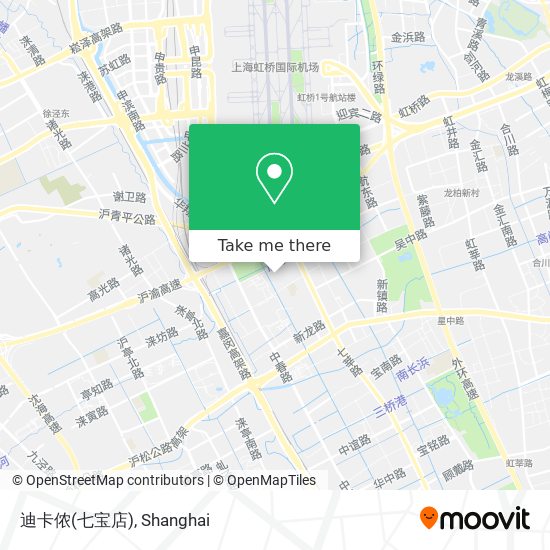 迪卡侬(七宝店) map