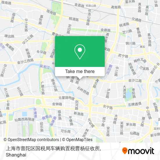 上海市普陀区国税局车辆购置税曹杨征收所 map