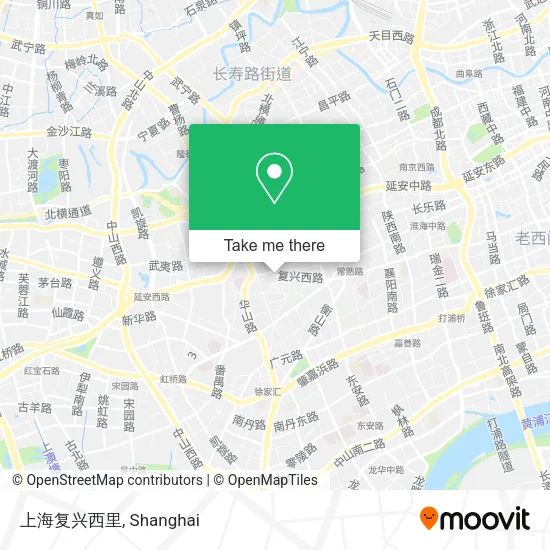 上海复兴西里 map