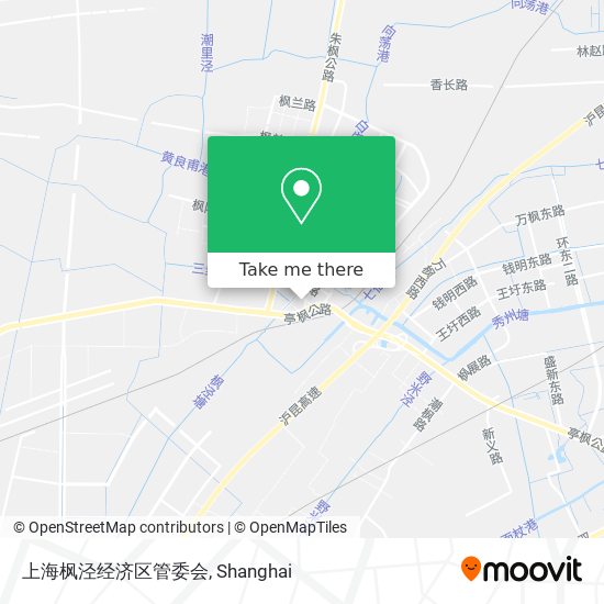 上海枫泾经济区管委会 map