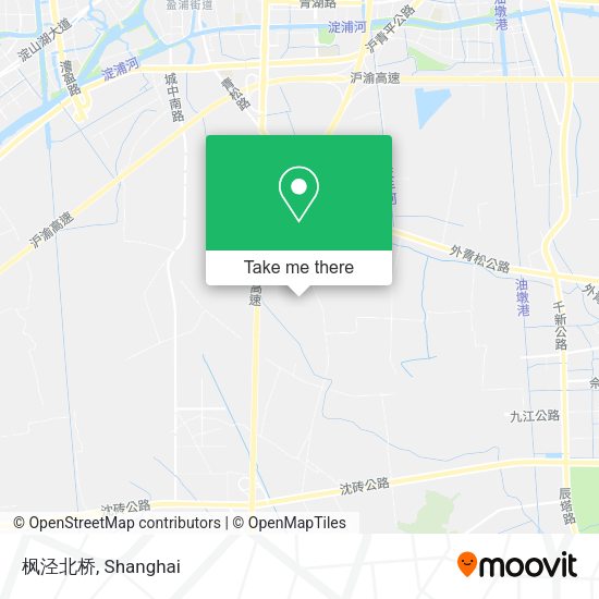 枫泾北桥 map