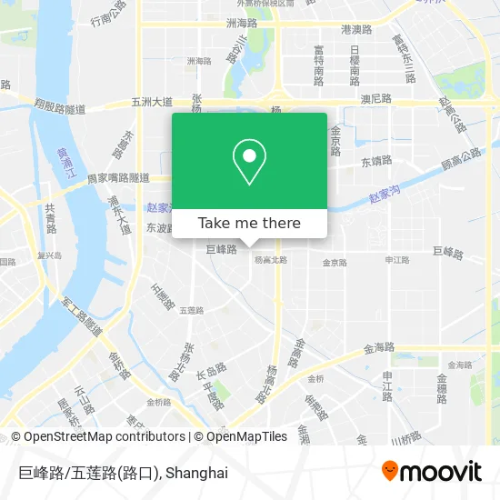 巨峰路/五莲路(路口) map