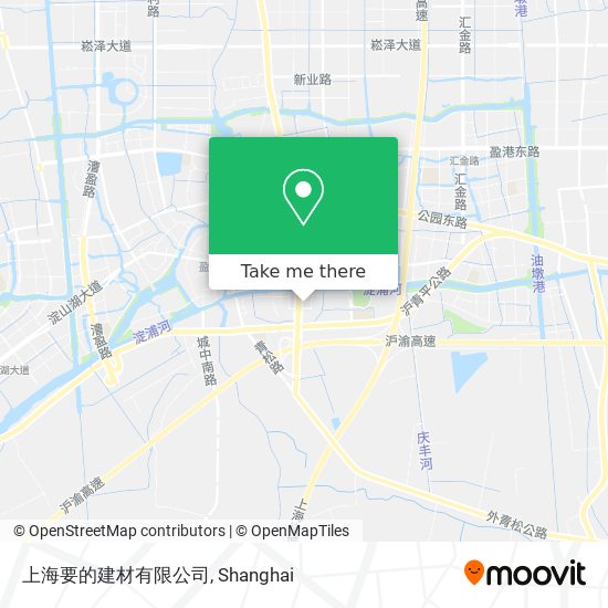 上海要的建材有限公司 map