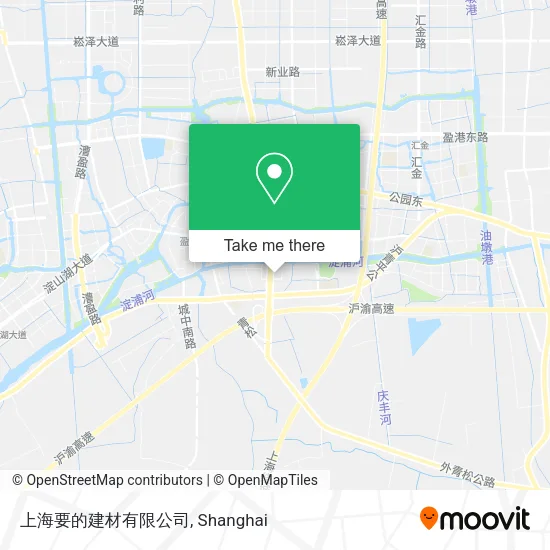 上海要的建材有限公司 map