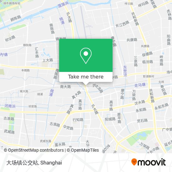 大场镇公交站 map