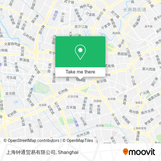 上海钟通贸易有限公司 map