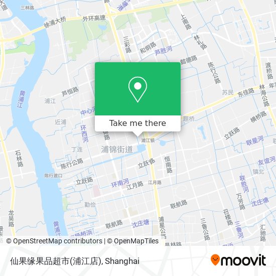 仙果缘果品超市(浦江店) map