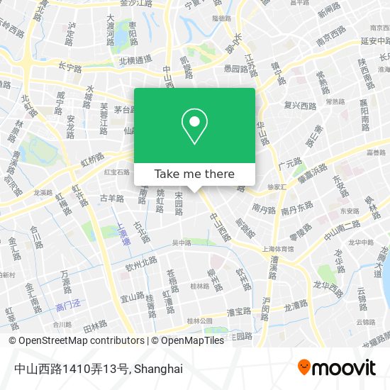 中山西路1410弄13号 map
