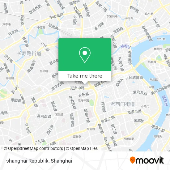 shanghai Republik map