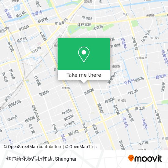 丝尔绮化状品折扣店 map