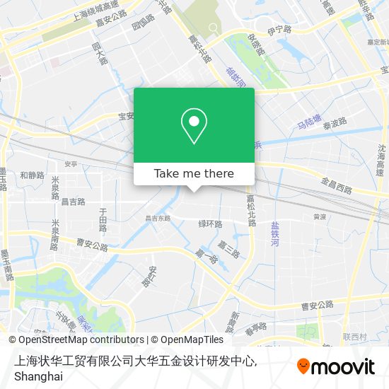 上海状华工贸有限公司大华五金设计研发中心 map