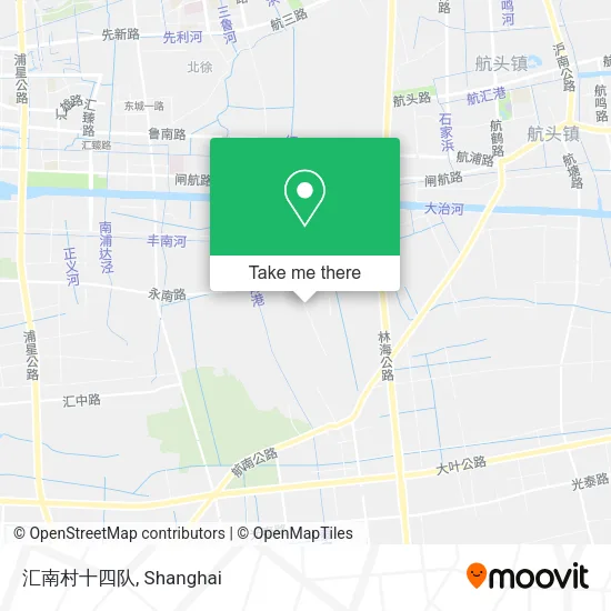 汇南村十四队 map