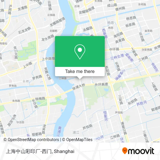 上海中山彩印厂-西门 map