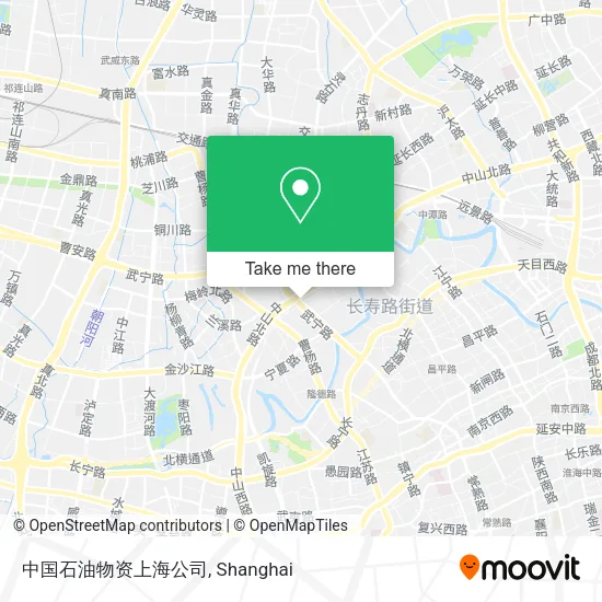 中国石油物资上海公司 map