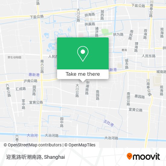 迎熏路听潮南路 map