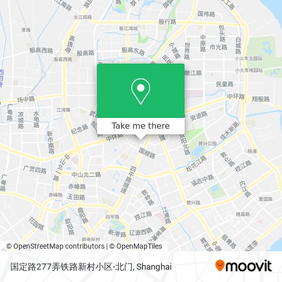 国定路277弄铁路新村小区-北门 map