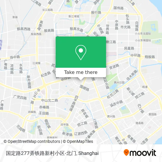 国定路277弄铁路新村小区-北门 map