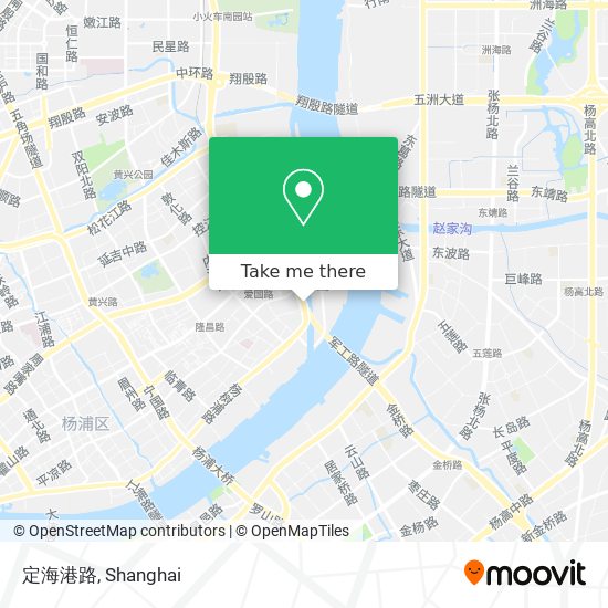 定海港路 map
