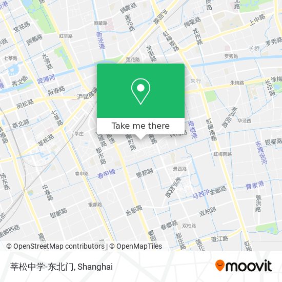 莘松中学-东北门 map