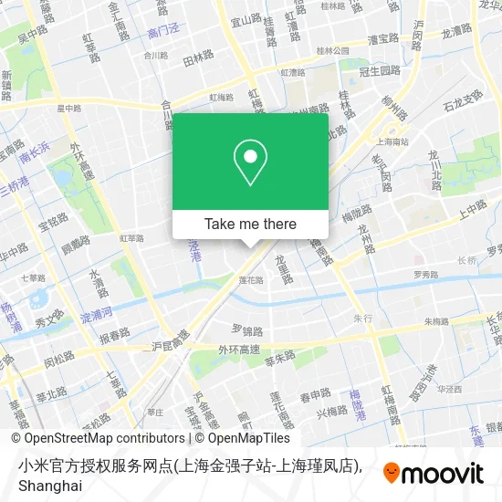 小米官方授权服务网点(上海金强子站-上海瑾凤店) map