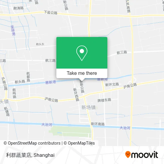 利群蔬菜店 map