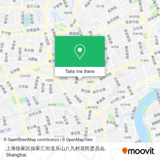 上海徐家区徐家汇街道乐山八九村居民委员会 map