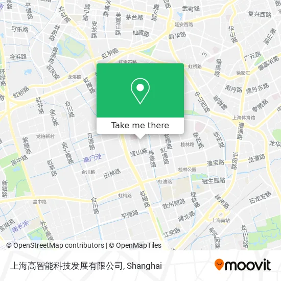 上海高智能科技发展有限公司 map