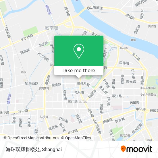 海珀璞辉售楼处 map