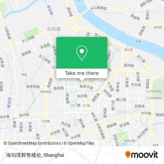 海珀璞辉售楼处 map