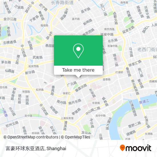 富豪环球东亚酒店 map