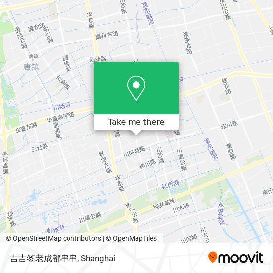 吉吉签老成都串串 map