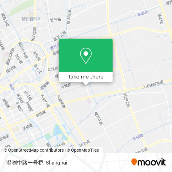 澄浏中路一号桥 map