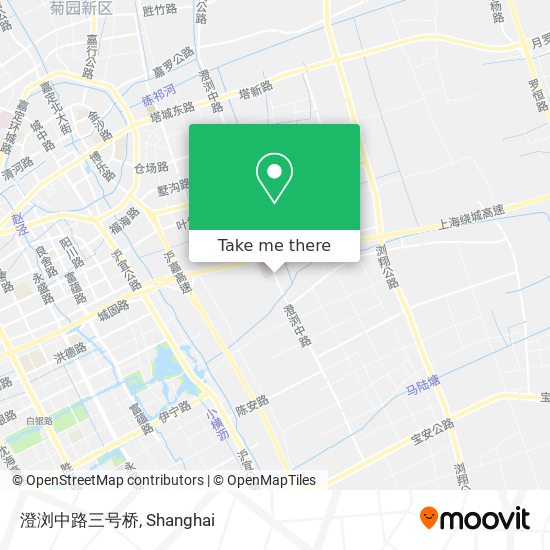 澄浏中路三号桥 map