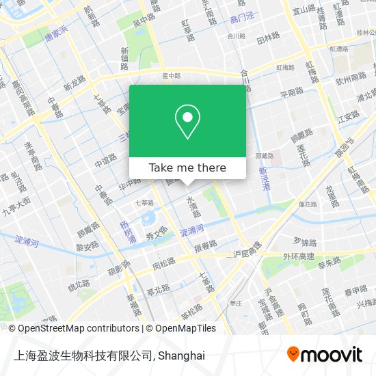 上海盈波生物科技有限公司 map