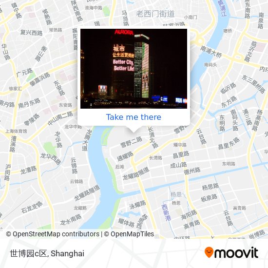 世博园c区 map