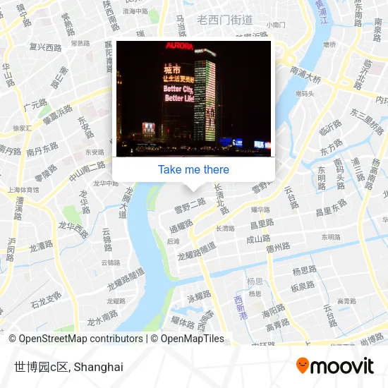 世博园c区 map
