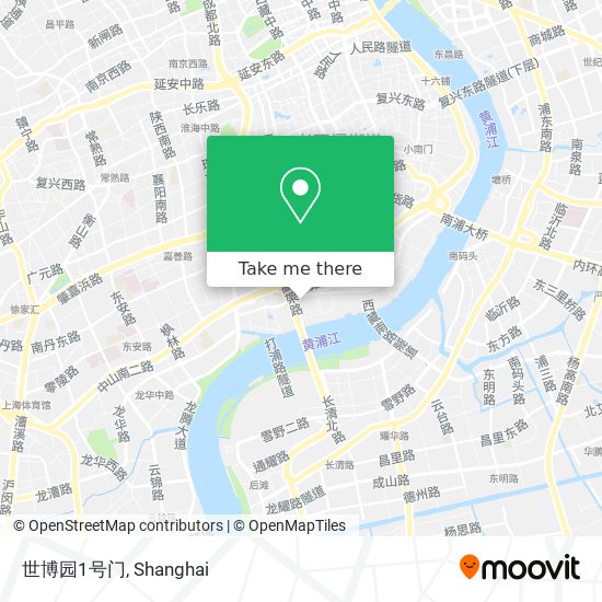 世博园1号门 map