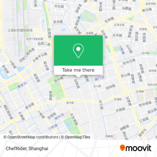 ChefRider map